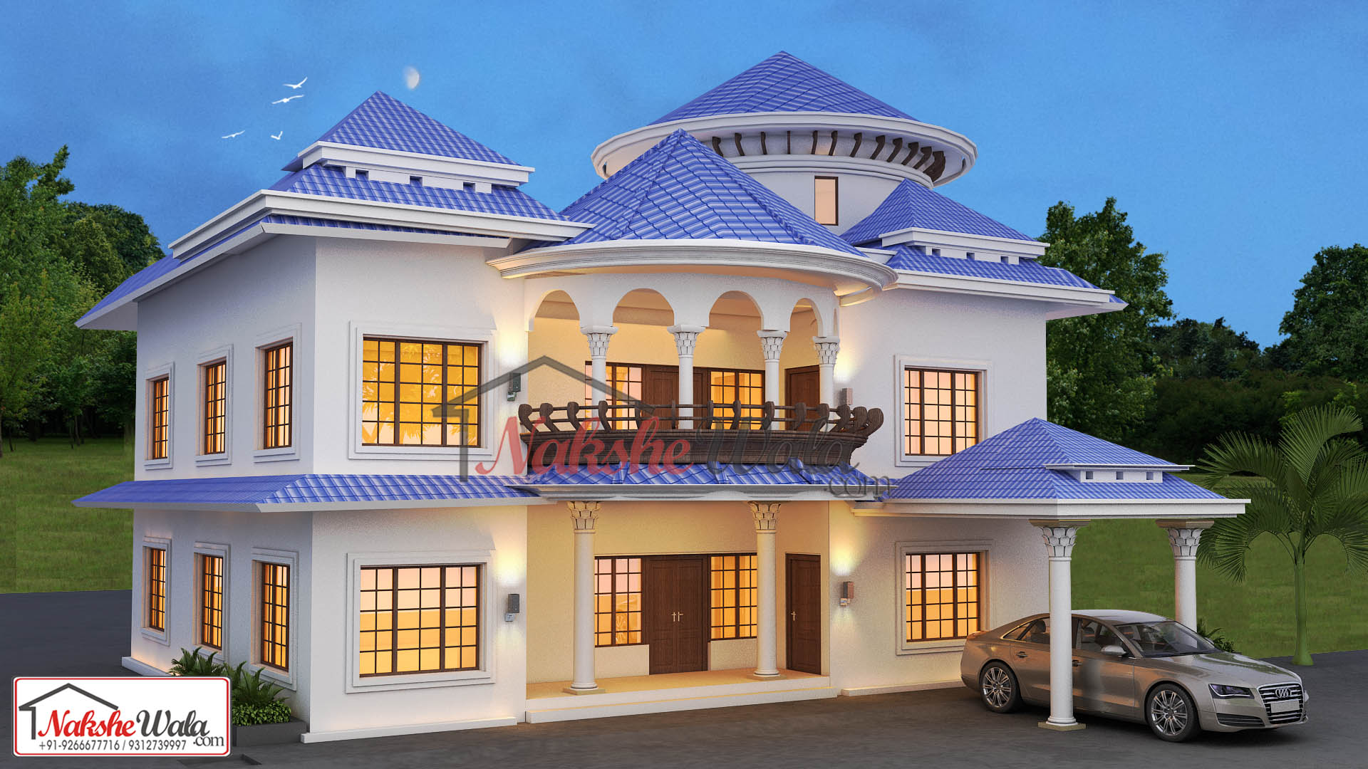 bungalow-elevation-design-45-38-hut-shape-roof-villa-house-design